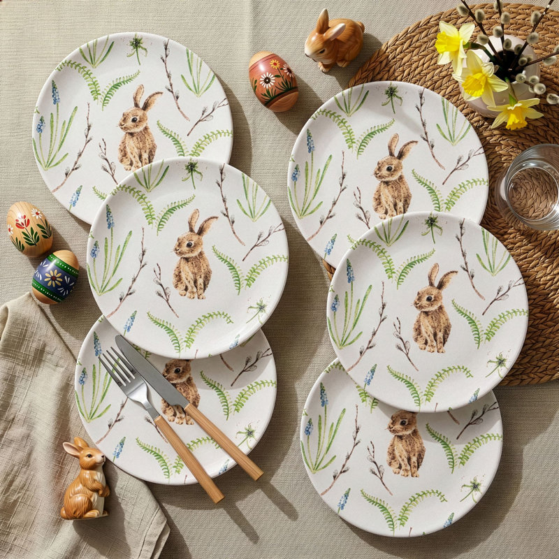 Ensemble d'assiettes à dessert