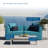 Modway Saybrook Outdoor Patio Upholstered 2-Piece Sectional Sofa Loveseat-549250532