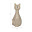 9" Skinny Sitting Kitty, Grey-611326610-611326609