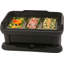 Cateraide ™ 12 pte Boîte de transport en plastique noire