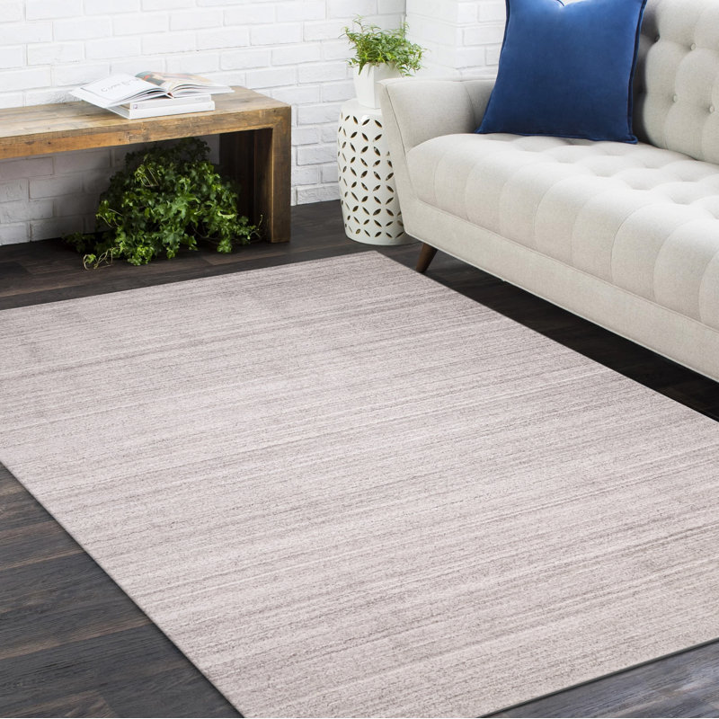 Halsey Area Rug in Linen, Rectangle 6' x 9'