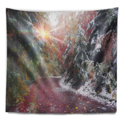 Landscape Polyester Tapestry