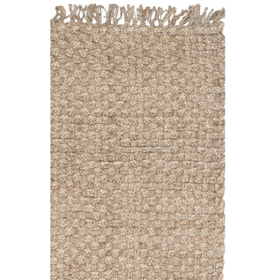 Jakwaun Handmade Flatweave Jute/Sisal Natural Area Rug