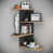Black/Honey oak selected
