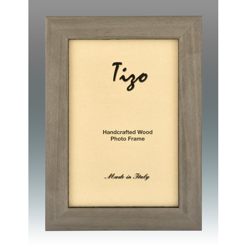 Wood Picture Frame, 4" x 6", Gray