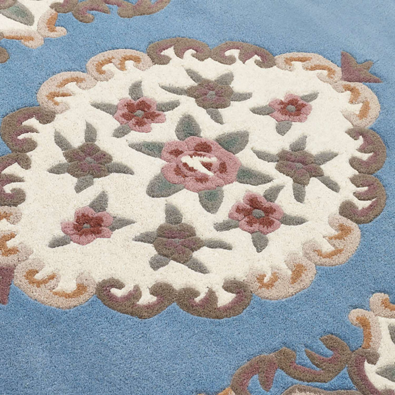 Dunne Oriental Hand Woven Area Rug, Rectangle 60 x 120cm