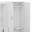 Grand lit escamotable mural avec placard-107255721