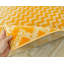 Tapis jaune à chevrons Friedegund-2015367277