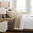 Southshore Fine Linens Vilano Springs Extra Deep Pocket 6-Piece Sheet Set, Ultra Soft Double-Brushed 110 GSM Microfiber Bedding, 21-Inch Deep Pocket, 4 Pillowcases, California King, Taupe-86340225-86340210