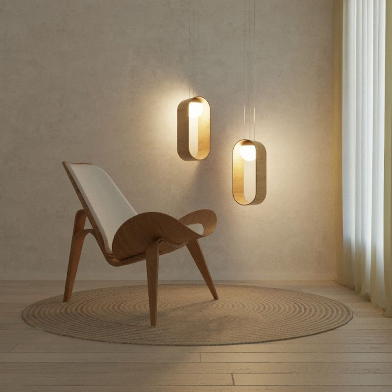 Sfera 1 - Light Pendant, Organic Cappuccino