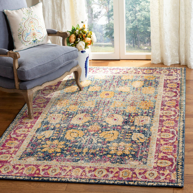 Peru Performance Oriental Rug, Rectangle 6'7" x 9'