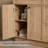 36" Freestanding Farmhouse Single Bathroom Vanity Cabinet Base Only, without Sink Top-120720928