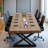 10-person solid wood rectangular conference table-1486238874