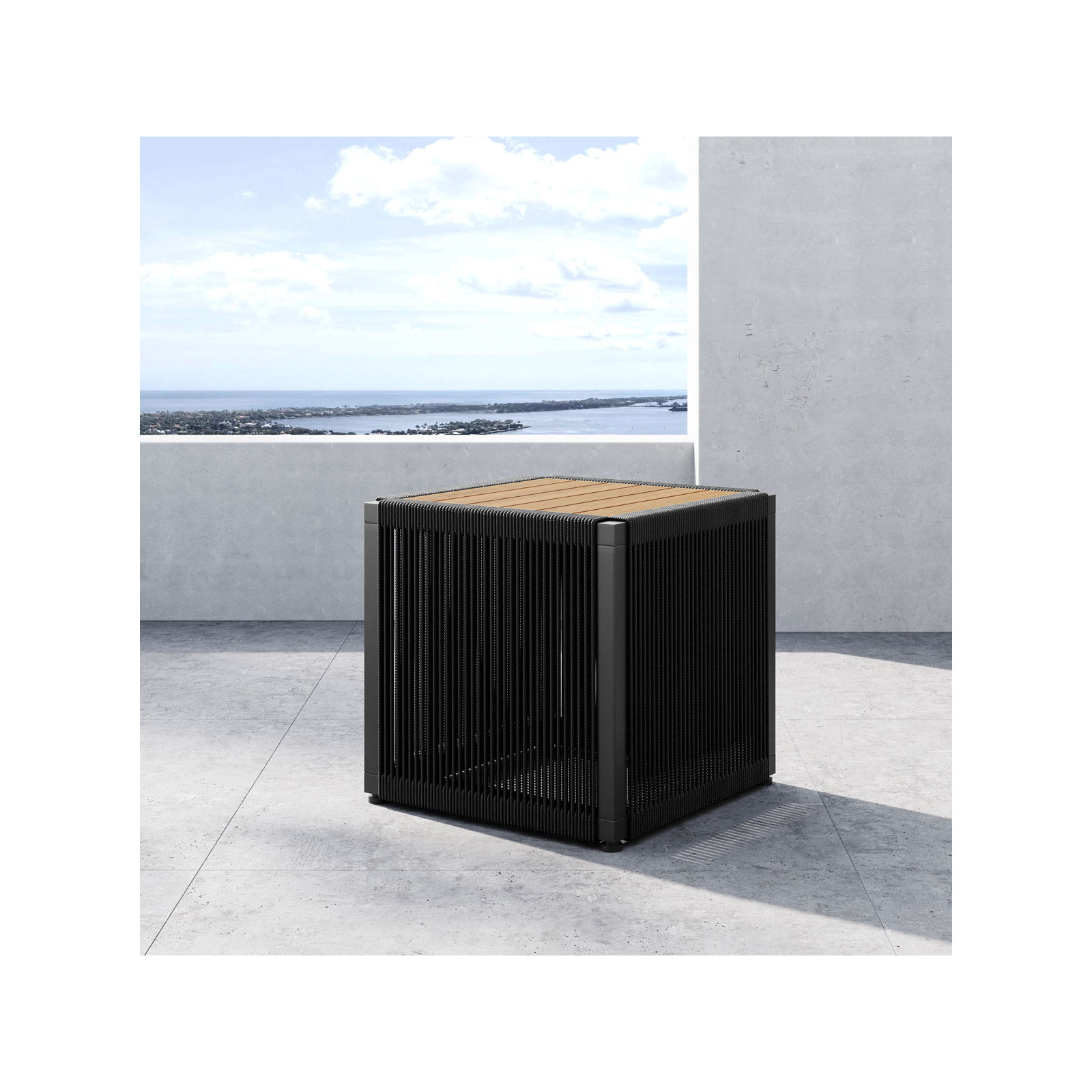 Fifer 18'' Tall Block End Table