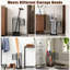 Freestanding Metal Umbrella Stand, 16.5"H, with Small Umbrella Basket & Drain Tray, for Entryway Home Office Hotel
