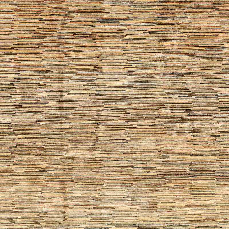 Tapis abstrait moderne 3285, Carré 6 pi