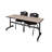 Nicklos Flip-Top Training Nesting Table, 2 M Stack Chairs-32668119-32668128