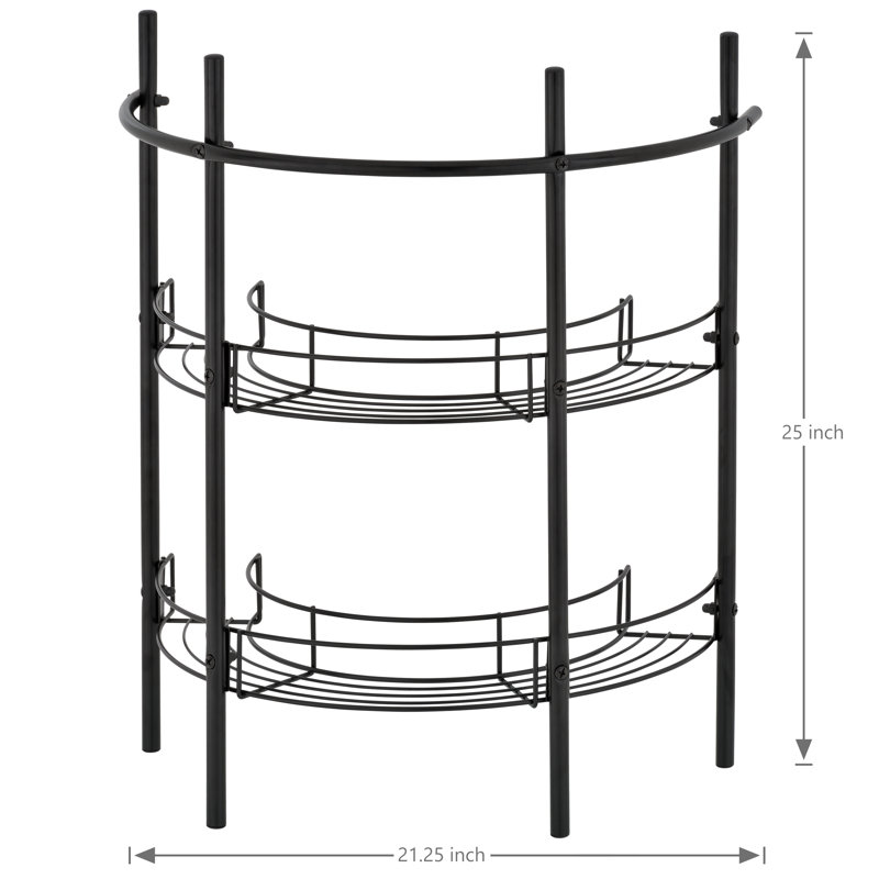 Under Sink Organiser, Black