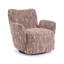 Fauteuil d'appoint pivotant contemporain de 30,5 po de largeur-1167051093