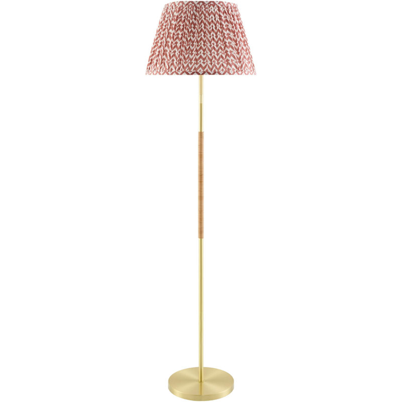Lampe sur pied Luanna Guzel Jara, Rouge