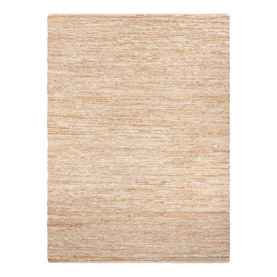 Leather Metallic Jute Indoor Rug