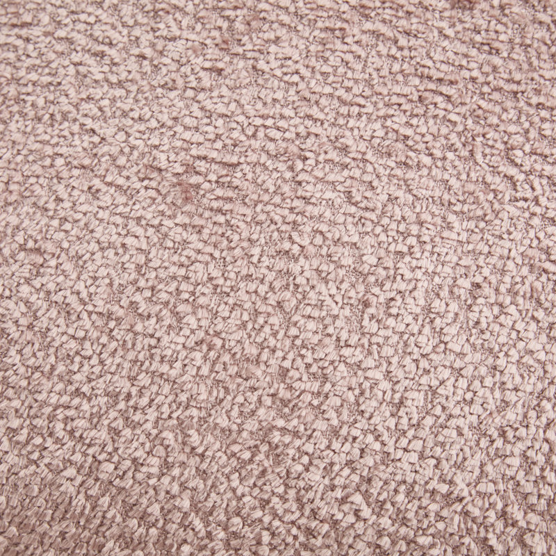 Tissu chenille avec une structure flexible et adaptable de longue durée de vie, Rose, H 29,43 po x l 29,91 po x P 29,57 po