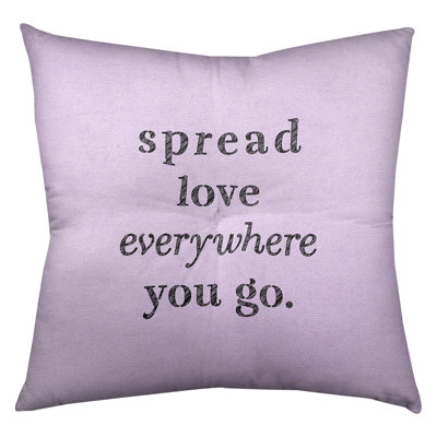 Spread Love Indoor/Outdoor Throw Pillow