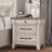 Ophelia & Co. Ken 5-Piece Bedroom Set with Touch LED Lighting, Weathered Dusty-taupe Finish-166510463