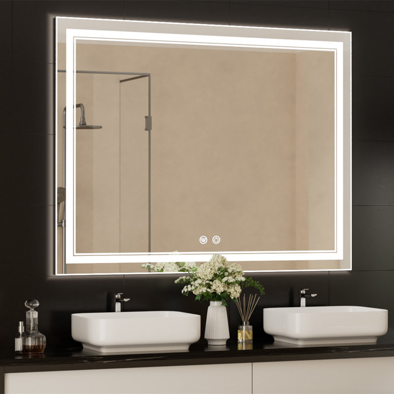 Miroir de salle de bain Kaelia, 40 po x 48 po
