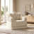 Velours côtelé beige sélectionné