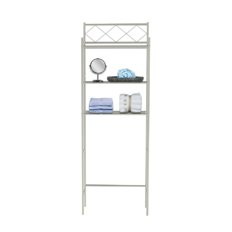 Steel Over The Toilet Storage, Nickel