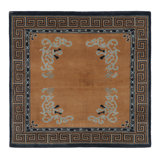 Art Deco Handmade Wool Area Rug