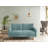 Morrone 57.8'' Velvet Loveseat-2068260220