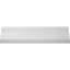 WM48 - H 3 7/16 po x P 2 1/2 po x P 4 1/4 po x L 96 po, moulure couronnée en PVC TrueCraft, blanc