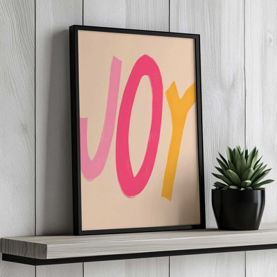 NMCH Joy By Morgan Harper Nichols Canvas Art Print