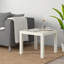 Table d'appoint Lack, petite table carrée pour la maison, le bureau, la table de chevet et le salon, décoration classique élégante (blanc)