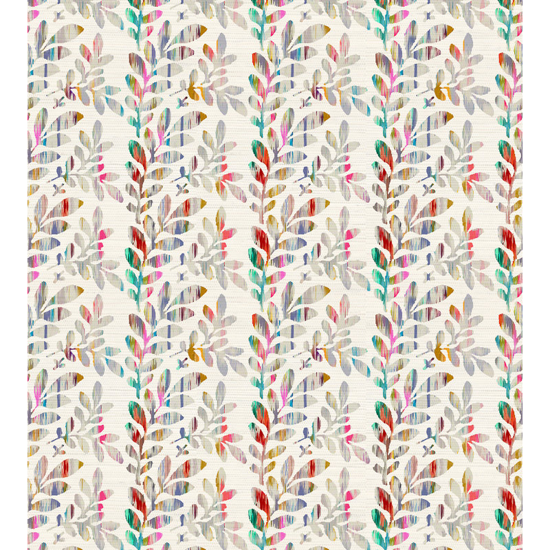 Regence Redux Floral Metallic Wallpaper Roll, Champagne