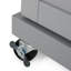 Chariot de cuisine polyvalent avec construction robuste et grand rangement