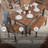 Malkin 6 - Person Four Leg Base Dining Set