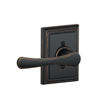 Avila Lever with Addison Trim Non-Turning Lock