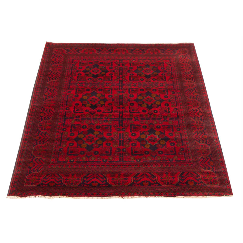 Tapis rouge Finest Esari 4 pi 4 po x 6 pi 6 po