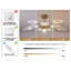 10 - Light Dimmable Sputnik LED Chandelier with Remote Control Included