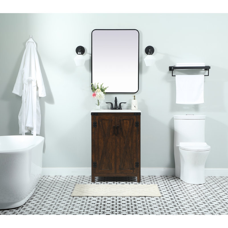 Ensemble de meuble-lavabo simple 24 po Slayton, Expresso