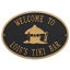 Personalized Tiki Hut Plaque Wall Décor