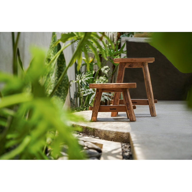 Jenera Solid Wood Accent Stool
