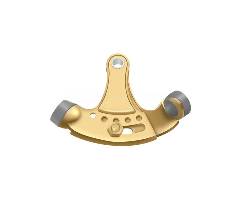 Kick Stop, PVD Polished Brass