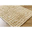 Anemone Geometric Wool Shag Rug-2087471102