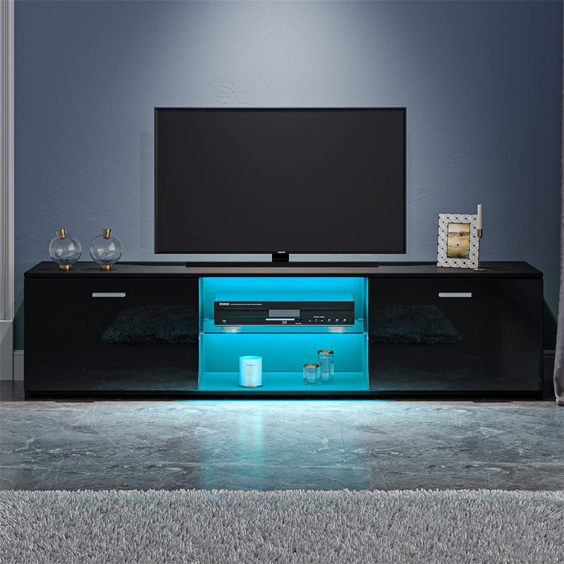 Alisiya Unfinished TV Stand for TVs up to 65"