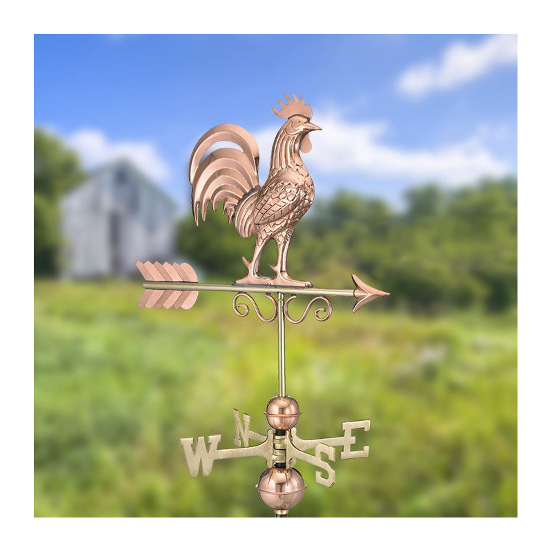 Girouette Bantam, Cuivre pur