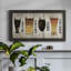 Beer Chart II - Picture Frame Print on Canvas-88113118-88113119